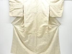 ヱ霞模様織り出し十日町紬着物